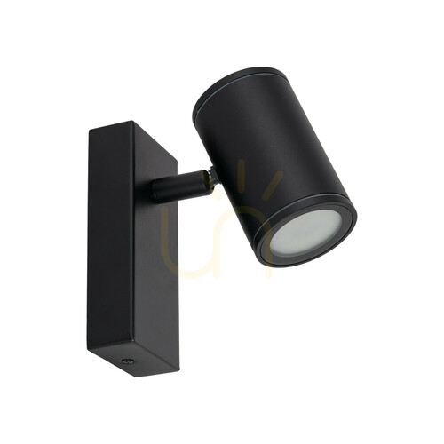 Kontrollera Nexo Black GU10 vägglampa IP44