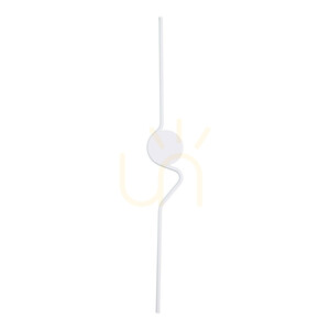 Lora vit LED-vägglampa small 6
