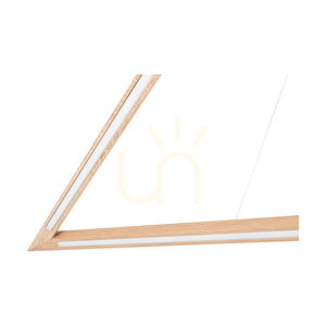 Vinci taklampa, oljad ek/matt nickel, 1xLED 35 W, belysning uppåt och nedåt, 155 cm 3 Vinci taklampa, oljad ek/matt nickel, 1xLED 35 W, belysning uppåt och nedåt, 155 cm small 3
