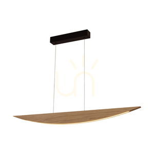 Dubai taklampa, oljad ek/svart, 1xLED 23 W, upp- och nedriktad belysning, 117 cm 1 Dubai taklampa, oljad ek/svart, 1xLED 23 W, upp- och nedriktad belysning, 117 cm small 1
