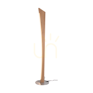 Ziad golvlampa, oljad ek/matt nickel, 1xLED 33 W, Ø30 cm small 1