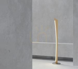 Ziad golvlampa, oljad ek/matt nickel, 1xLED 33 W, Ø30 cm small 4