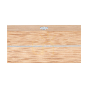 Dubbel pendellampa, oljad ek/matt nickel, 3xLED 29 W, upp- och nedriktad belysning, 120 cm small 2