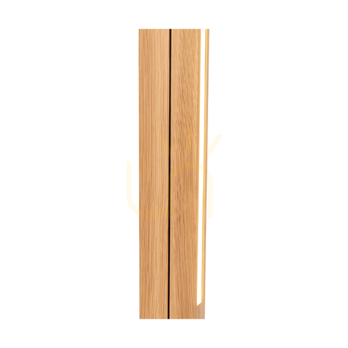 Kontrollera Brinova TWIN LED-golvlampa 36 W, oljad ek och svart, 151 cm