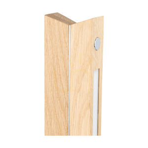Brinova Twin LED-bordslampa – oljad ek, matt nickel, 3000 K small 2