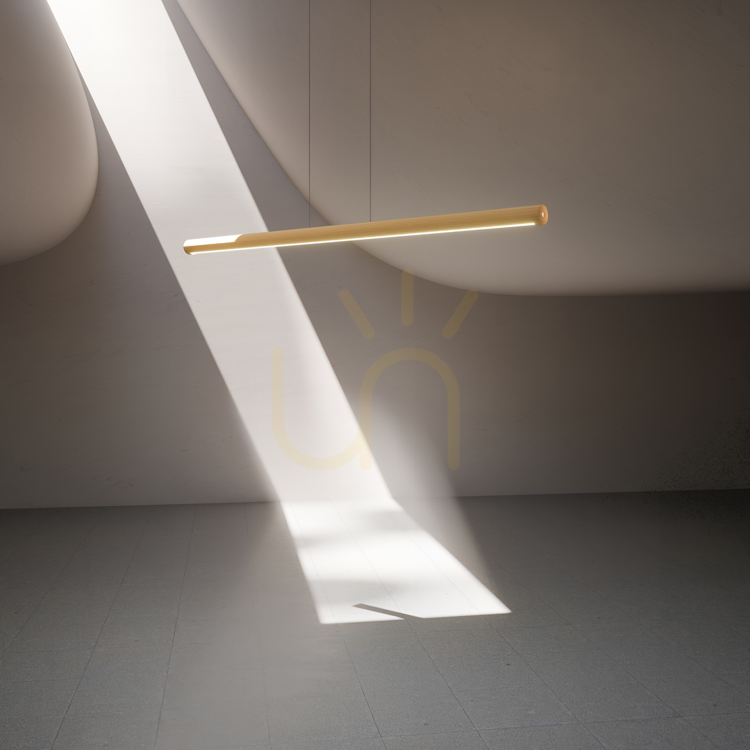 Visa Conor taklampa, oljad ek/matt nickel, 1xLED 45 W, upp- och nedriktad belysning, 160 cm Conor taklampa, oljad ek/matt nickel, 1xLED 45 W, upp- och nedriktad belysning, 160 cm