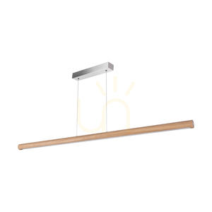 Conor taklampa, oljad ek/matt nickel, 1xLED 45 W, upp- och nedriktad belysning, 160 cm 0 Conor taklampa, oljad ek/matt nickel, 1xLED 45 W, upp- och nedriktad belysning, 160 cm small 0