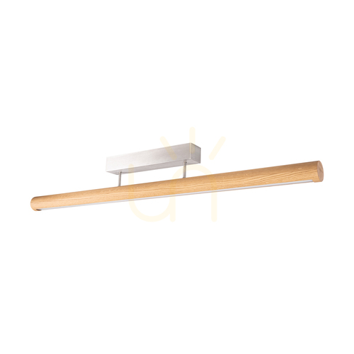 Kontrollera Conor taklampa, oljad ek/matt nickel, 1xLED 34,5 W, upp- och nedriktad belysning, 120 cm