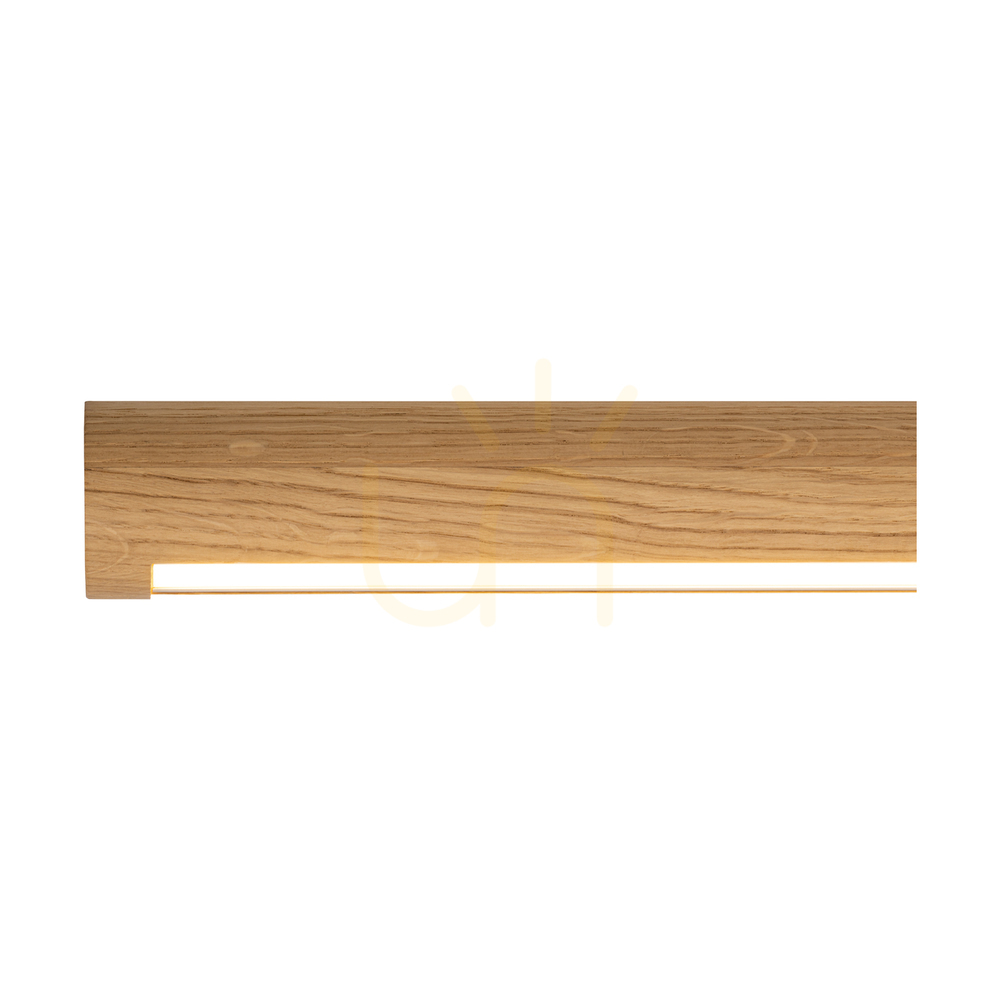 Display Conor taklampa, oljad ek/svart, 1xLED 34,5 W, upp- och nedriktad belysning, 120 cm Conor taklampa, oljad ek/svart, 1xLED 34,5 W, upp- och nedriktad belysning, 120 cm