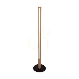 Conor golvlampa, oljad ek/svart, 1xLED 32 W, Ø30 cm 1 Conor golvlampa, oljad ek/svart, 1xLED 32 W, Ø30 cm small 1