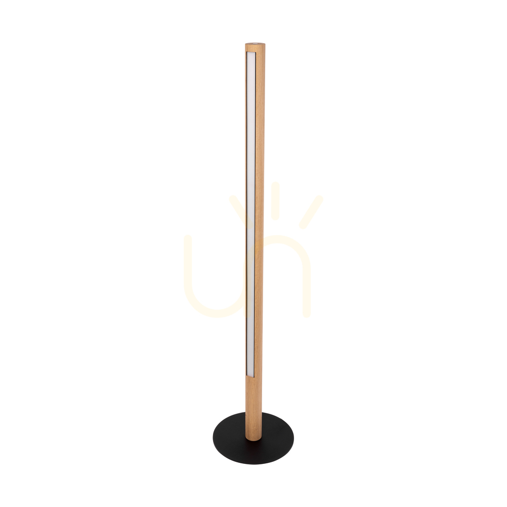 Kontrollera Conor golvlampa, oljad ek/svart, 1xLED 32 W, Ø30 cm Conor golvlampa, oljad ek/svart, 1xLED 32 W, Ø30 cm