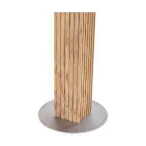 Riflet bordslampa, oljad ek/matt nickel, vit lampskärm, 1xE27, 36 cm 2 Riflet bordslampa, oljad ek/matt nickel, vit lampskärm, 1xE27, 36 cm small 2