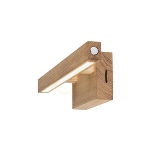 Smal CCT-vägglampa, oljad ek, 1xLED 5,4 W, 40 cm 1 Smal CCT-vägglampa, oljad ek, 1xLED 5,4 W, 40 cm small 1
