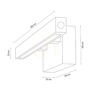 Smal CCT-vägglampa, oljad ek, 1xLED 5,4 W, 40 cm 4 Smal CCT-vägglampa, oljad ek, 1xLED 5,4 W, 40 cm small 4