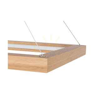 Legno taklampa, oljad ek, 1xLED 33 W, belysning uppåt och nedåt, 84 cm 2 Legno taklampa, oljad ek, 1xLED 33 W, belysning uppåt och nedåt, 84 cm small 2