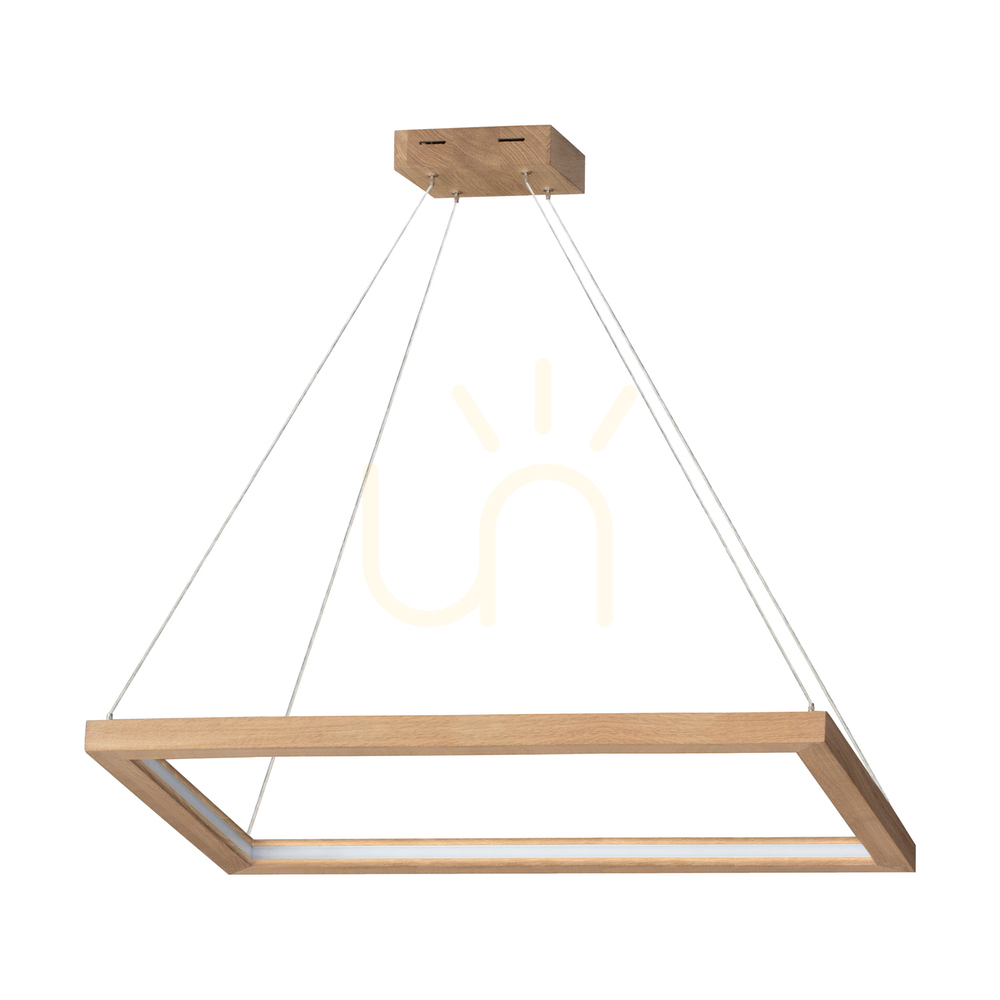 Kontrollera Legno taklampa, oljad ek, 1xLED 33 W, belysning uppåt och nedåt, 84 cm Legno taklampa, oljad ek, 1xLED 33 W, belysning uppåt och nedåt, 84 cm