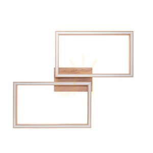 Ramme taklampa/vägglampa, oljad ek, 2xLED, 48 W, 83 cm 0 Ramme taklampa/vägglampa, oljad ek, 2xLED, 48 W, 83 cm small 0