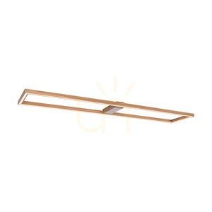 Ramme taklampa/vägglampa, oljad ek/matt nickel, 1xLED 57 W, 163,7 cm 3 Ramme taklampa/vägglampa, oljad ek/matt nickel, 1xLED 57 W, 163,7 cm small 3