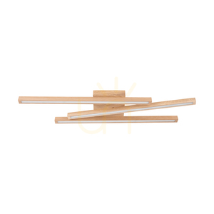 Linus taklampa/vägglampa, oljad ek, 3xLED, 29 W, 84,5 cm 0 Linus taklampa/vägglampa, oljad ek, 3xLED, 29 W, 84,5 cm small 0