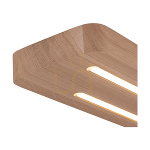 Neele taklampa/vägglampa, oljad ek, 2xLED, 12 W, 55 cm 3 Neele taklampa/vägglampa, oljad ek, 2xLED, 12 W, 55 cm small 3