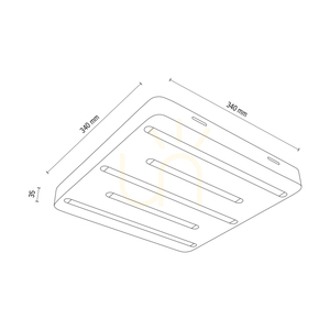 Neele taklampa/vägglampa, oljad ek, 5 x LED, 19,5 W, 34 cm 5 Neele taklampa/vägglampa, oljad ek, 5 x LED, 19,5 W, 34 cm small 5