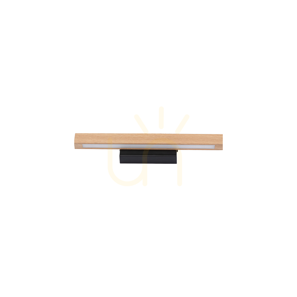 Förhandsvisning Aqua Luce vägglampa, oljad ek/svart, 1xLED 6 W, 40 cm Aqua Luce vägglampa, oljad ek/svart, 1xLED 6 W, 40 cm