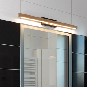 Aqua Luce vägglampa, oljad ek/svart, 1xLED 12 W, 80 cm 2 Aqua Luce vägglampa, oljad ek/svart, 1xLED 12 W, 80 cm small 2