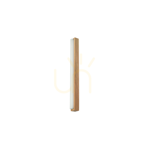 Kontrollera Aqua Luce vägglampa, oljad ek, 1xLED 9 W, 59 cm