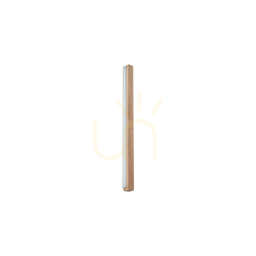 Kontrollera Aqua Luce vägglampa, oljad ek, 1xLED, 12 W, 79 cm