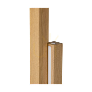 Soho golvlampa, oljad ek, 2xLED, 37,5 W, 28 cm 2 Soho golvlampa, oljad ek, 2xLED, 37,5 W, 28 cm small 2