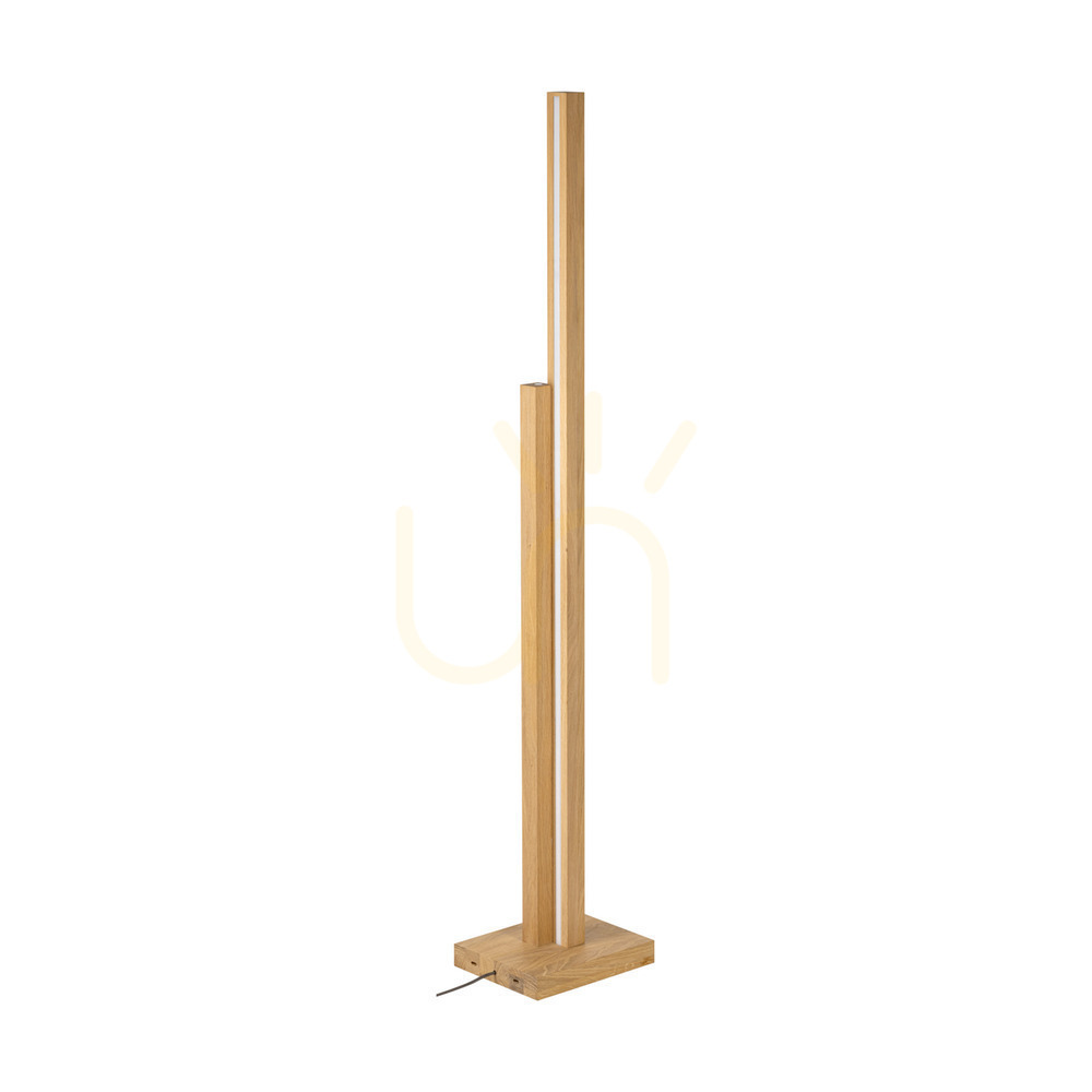 Kontrollera Soho golvlampa, oljad ek, 2xLED, 37,5 W, 28 cm Soho golvlampa, oljad ek, 2xLED, 37,5 W, 28 cm