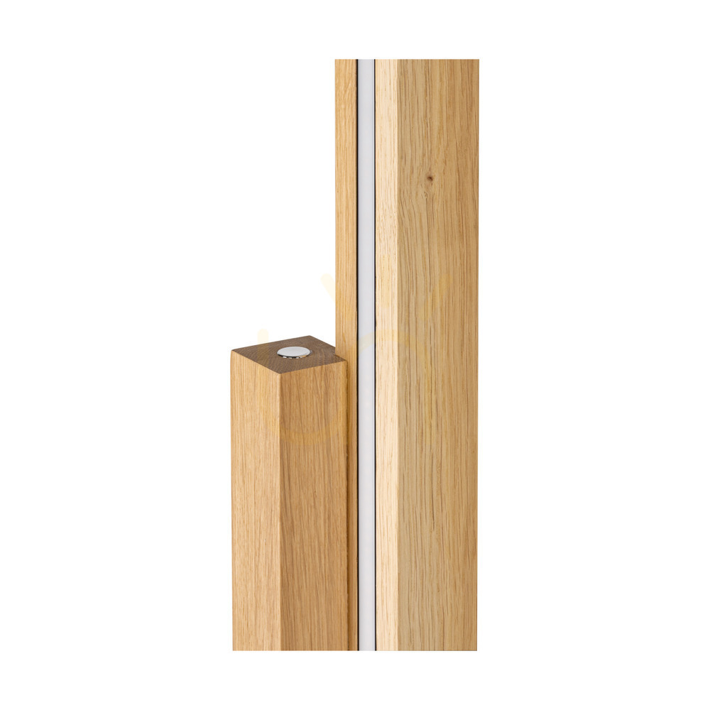 Förhandsvisning Soho golvlampa, oljad ek/svart, 2xLED, 37,5 W, 28 cm Soho golvlampa, oljad ek/svart, 2xLED, 37,5 W, 28 cm