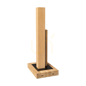 Soho bordslampa, oljad ek/svart, 2xLED 10 W, 21,5 cm small 2