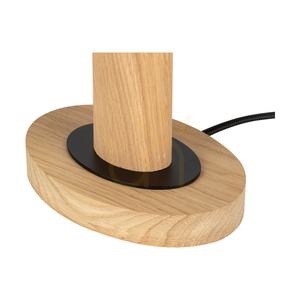Mercedes golvlampa, oljad ek/svart, brun-svart-guldfärgad lampskärm, 1xE27, 25 cm 3 Mercedes golvlampa, oljad ek/svart, brun-svart-guldfärgad lampskärm, 1xE27, 25 cm small 3