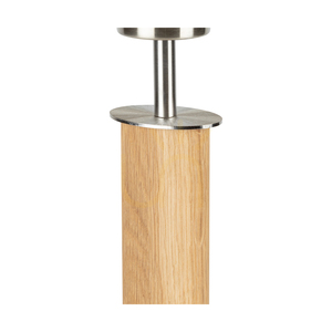 Mercedes bordslampa, oljad ek/matt nickel, vit lampskärm, 1xE27, 36 cm 3 Mercedes bordslampa, oljad ek/matt nickel, vit lampskärm, 1xE27, 36 cm small 3