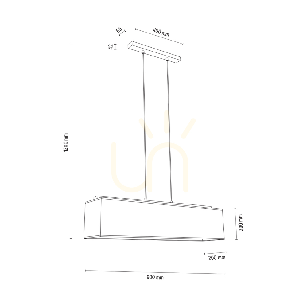Visa Hakon taklampa, oljad ek, vit skärm, 4xE27, 90 cm Hakon taklampa, oljad ek, vit skärm, 4xE27, 90 cm