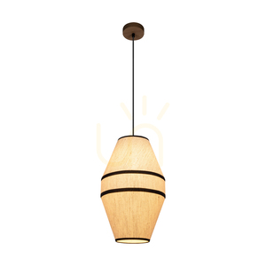 Amigo taklampa, oljad ek, beige skärm, 1xE27, Ø30 cm 1 Amigo taklampa, oljad ek, beige skärm, 1xE27, Ø30 cm small 1