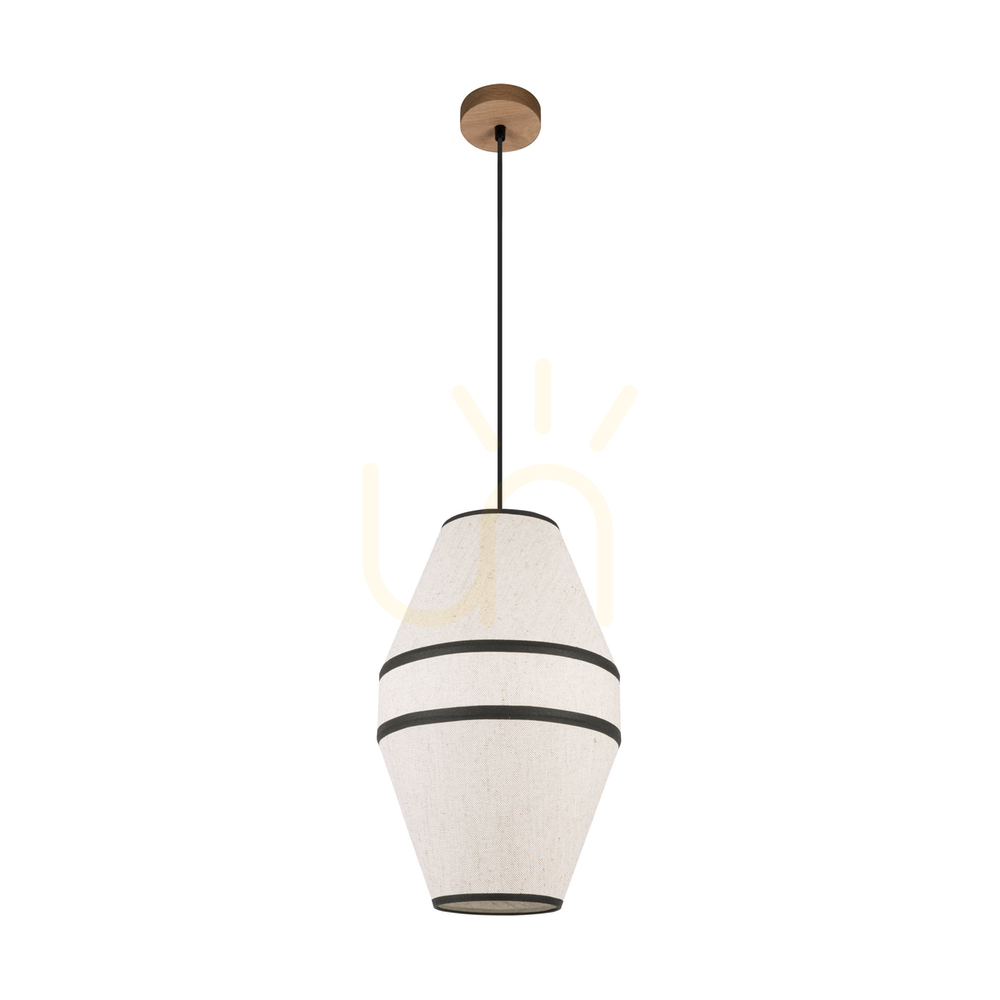 Kontrollera Amigo taklampa, oljad ek, beige skärm, 1xE27, Ø30 cm Amigo taklampa, oljad ek, beige skärm, 1xE27, Ø30 cm