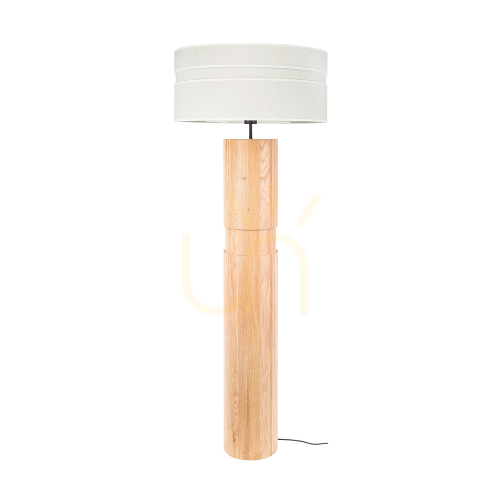 Kontrollera Palo golvlampa, oljad ek/svart, beige lampskärm, 1xE27, Ø58 cm Palo golvlampa, oljad ek/svart, beige lampskärm, 1xE27, Ø58 cm