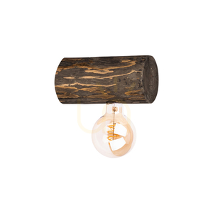 Core vägglampa i valnöt, 1xE27, 20 cm small 0