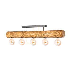 Core taklampa, brun/svart, 5xE27, 90 cm 0 Core taklampa, brun/svart, 5xE27, 90 cm small 0
