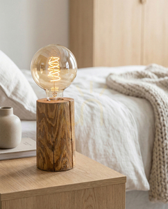Core bordslampa, brun, 1xE27, Ø8–12 cm small 1