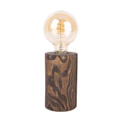 Kontrollera Bordslampa Core i valnöt, 1xE27, Ø8–12 cm