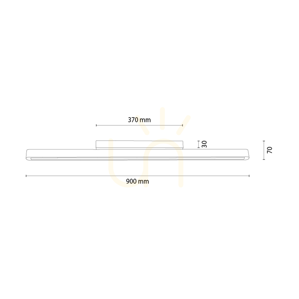 Utsikt Forestier taklampa, oljad ek/svart, 1xLED 17 W, 90 cm Forestier taklampa, oljad ek/svart, 1xLED 17 W, 90 cm