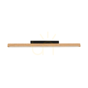 Forestier taklampa, oljad ek/svart, 1xLED 17 W, 90 cm 0 Forestier taklampa, oljad ek/svart, 1xLED 17 W, 90 cm small 0