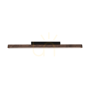 Forestier taklampa, valnöt/svart, 1xLED, 17 W, 90 cm small 0