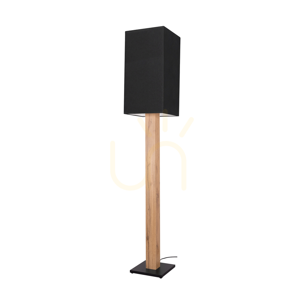 Kontrollera Nomma golvlampa, ek/svart, svart lampskärm, 1xE27, 30 cm Nomma golvlampa, ek/svart, svart lampskärm, 1xE27, 30 cm