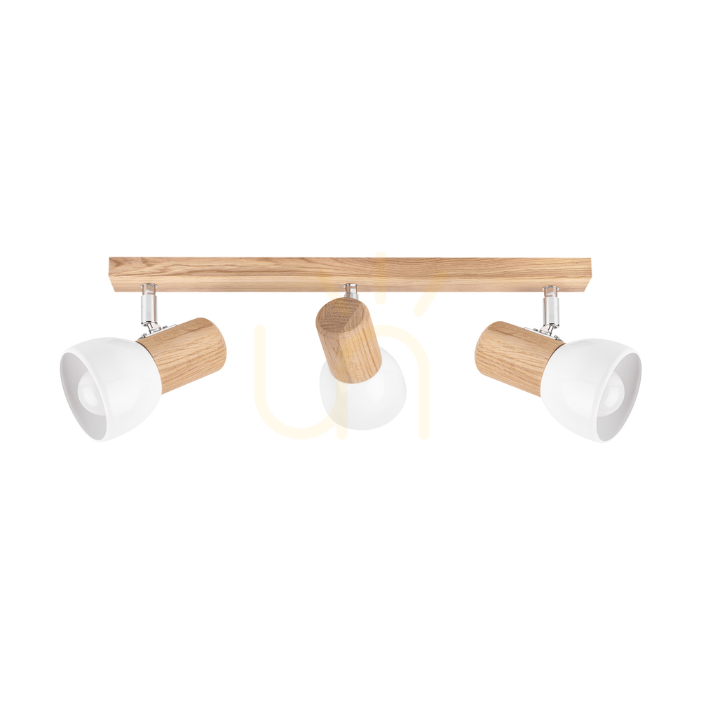 Kontrollera Nord taklampa, oljad ek, 3xE27, 52 cm Nord taklampa, oljad ek, 3xE27, 52 cm