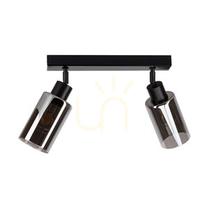 Taklampa Selva, oljad ek, 2xE27, 37 cm 0 Taklampa Selva, oljad ek, 2xE27, 37 cm small 0