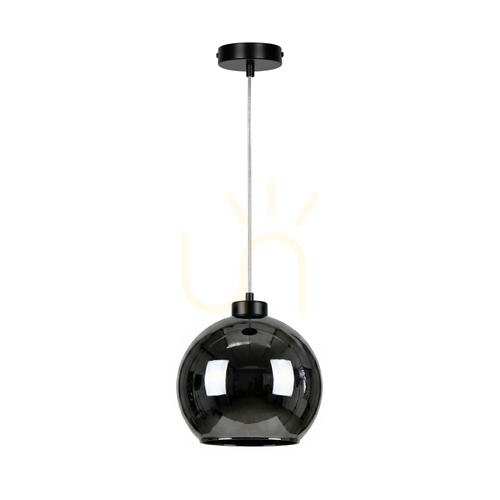 Kontrollera Cameo svart taklampa, 1xE27, Ø25 cm